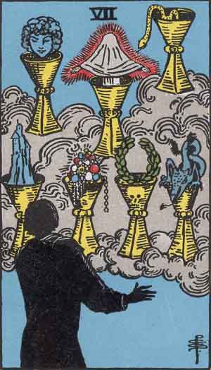 7 of Cups Tarot Card Meaning