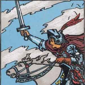 Knight of Swords Tarot Card Meaning